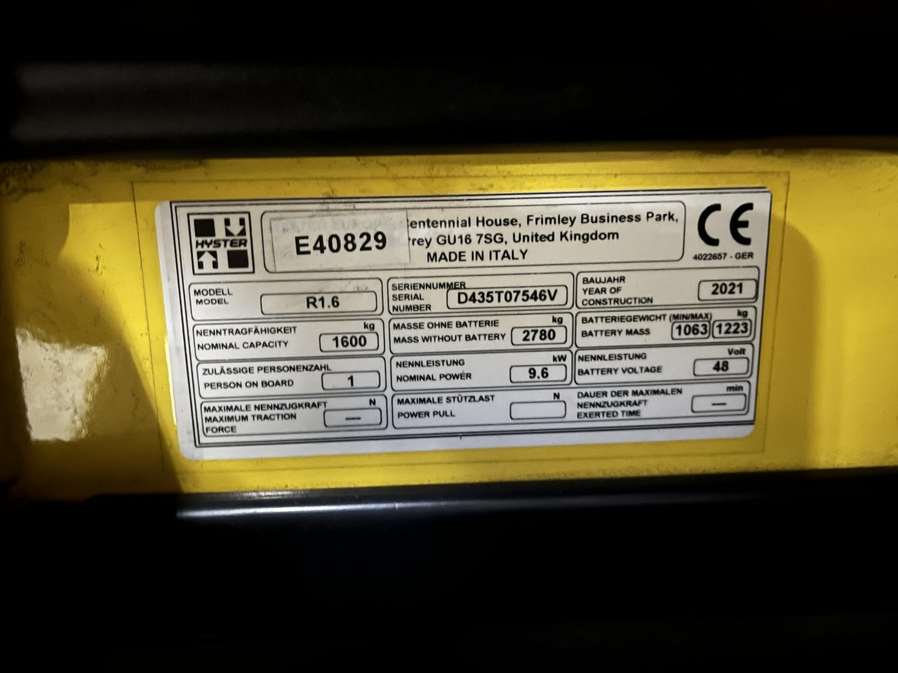 Hyster R1.6 - Ричтрак: фото 4 Hyster R1.6 - Ричтрак: фото 4