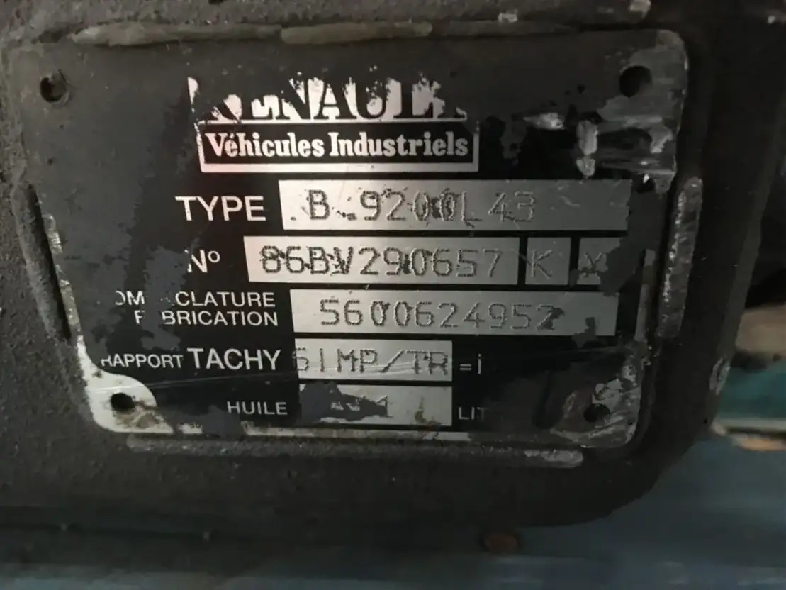 Renault Versnellingsbak B9 Premium - Коробка передач и запчасти для Грузовиков: фото 3 Renault Versnellingsbak B9 Premium - Коробка передач и запчасти для Грузовиков: фото 3