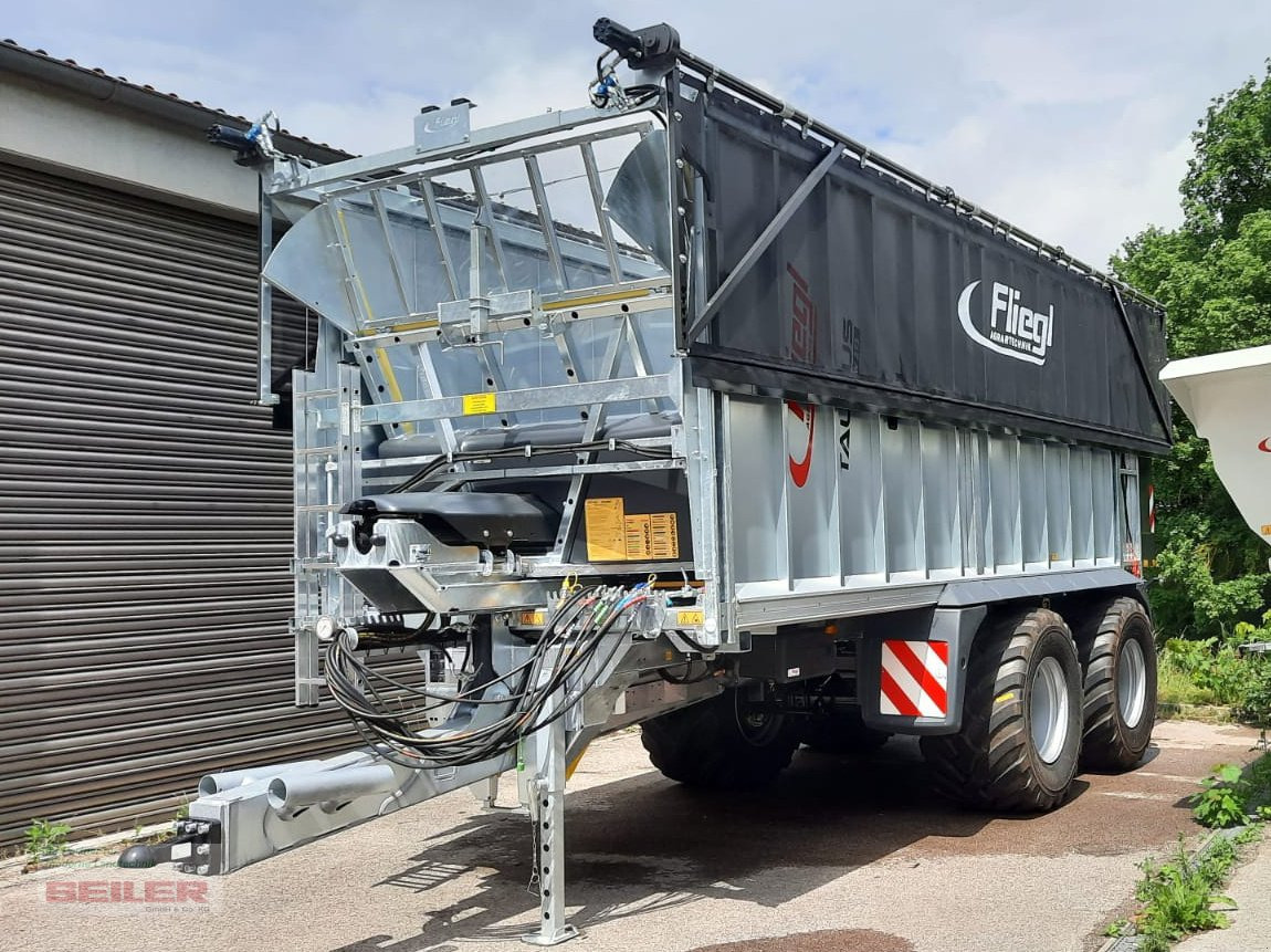Fliegl ASW 271 TAURUS FOX 40m³ + Top Lift Light - Самозагружающийся прицеп: фото 1 Fliegl ASW 271 TAURUS FOX 40m³ + Top Lift Light - Самозагружающийся прицеп: фото 1