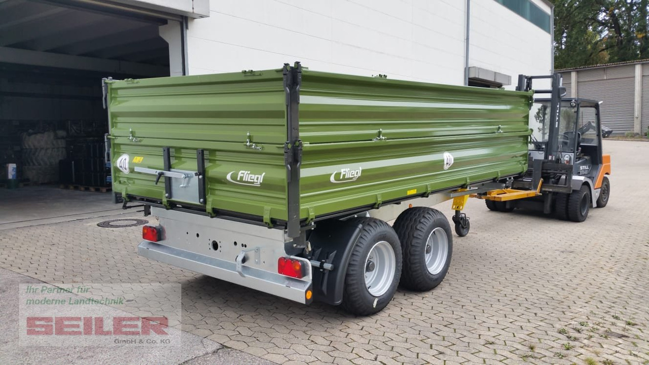 Fliegl TDK 80 FOX - Сельскохозяйственный прицеп-самосвал: фото 4 Fliegl TDK 80 FOX - Сельскохозяйственный прицеп-самосвал: фото 4