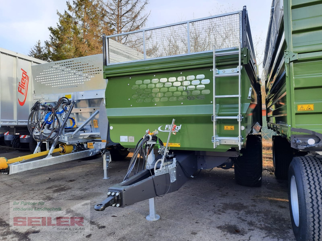 Fliegl TMK 140 FOX JUMBO-TITAN 20m³ - Сельскохозяйственный прицеп-самосвал: фото 2 Fliegl TMK 140 FOX JUMBO-TITAN 20m³ - Сельскохозяйственный прицеп-самосвал: фото 2