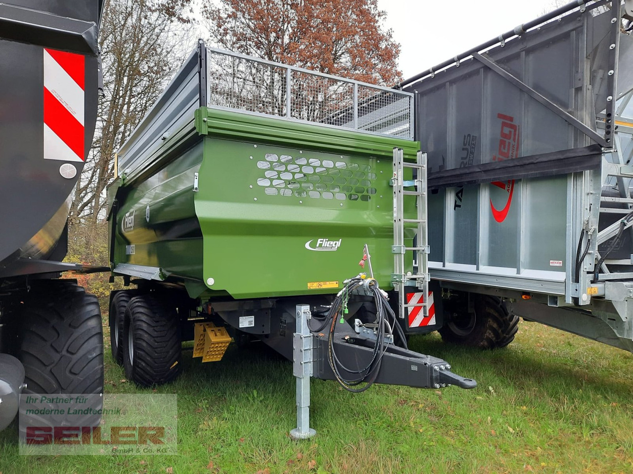 Fliegl TMK 160 FOX 25 m² - Сельскохозяйственный прицеп-самосвал: фото 1 Fliegl TMK 160 FOX 25 m² - Сельскохозяйственный прицеп-самосвал: фото 1