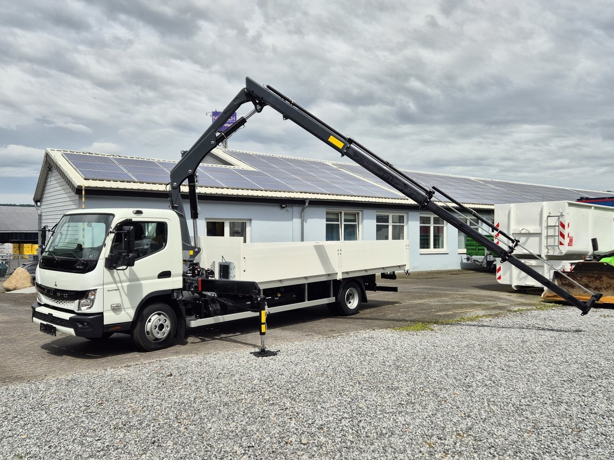 FUSO FUSO 9C18 Canter Alu Pritsche 5.5m Kran 3x hydr. - Малотоннажный бортовой грузовик: фото 2 FUSO FUSO 9C18 Canter Alu Pritsche 5.5m Kran 3x hydr. - Малотоннажный бортовой грузовик: фото 2