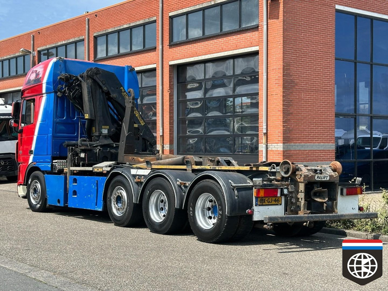 DAF FAK XF105 510 * MANUAL 16x ZF ** PALLFINGER PK20002 ** PALIFT HOOK 25t ** 8X2/4 - Автоманипулятор: фото 4 DAF FAK XF105 510 * MANUAL 16x ZF ** PALLFINGER PK20002 ** PALIFT HOOK 25t ** 8X2/4 - Автоманипулятор: фото 4