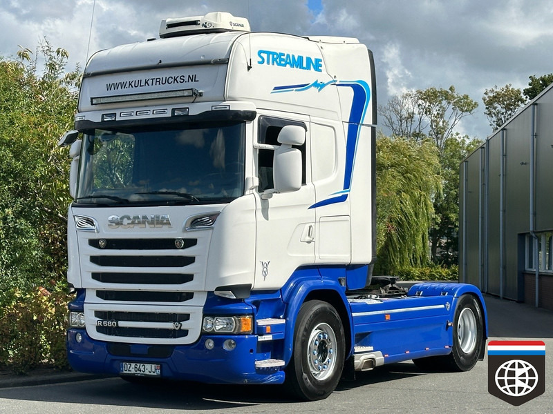 Scania R 580 STREAMLINE - RETARDER - NIGHT A/C - 2 X TANK - Тягач: фото 1 Scania R 580 STREAMLINE - RETARDER - NIGHT A/C - 2 X TANK - Тягач: фото 1