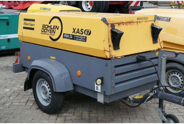 Atlas-Copco XAS 67, Kompressor, Deutz, Wenig Std., TOP - Воздушный компрессор: фото 4 Atlas-Copco XAS 67, Kompressor, Deutz, Wenig Std., TOP - Воздушный компрессор: фото 4