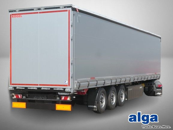 Kögel SN 24, Palettenkasten, Edscha, BPW, Luft-Lift - Тентованный полуприцеп: фото 1 Kögel SN 24, Palettenkasten, Edscha, BPW, Luft-Lift - Тентованный полуприцеп: фото 1