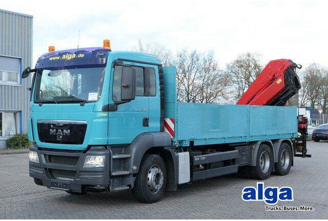 MAN 26.400 TGS BL, Kran HMF 4220 K4, Funk, Container - Грузовик бортовой/ Платформа: фото 1 MAN 26.400 TGS BL, Kran HMF 4220 K4, Funk, Container - Грузовик бортовой/ Платформа: фото 1