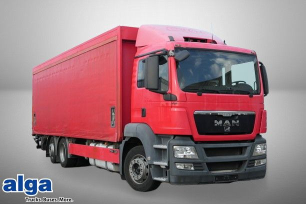 MAN 26.400 TGS LL 6x2, LBW 2.0to., Klima, Navi - Тентованный грузовик: фото 1 MAN 26.400 TGS LL 6x2, LBW 2.0to., Klima, Navi - Тентованный грузовик: фото 1