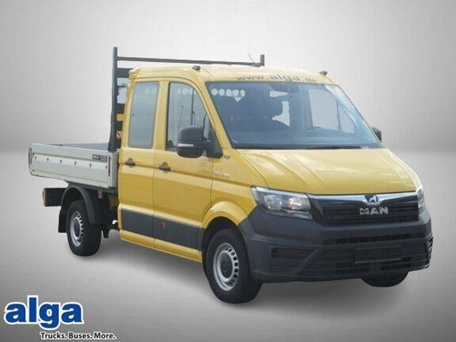 MAN 3.180 TGE 4x4, DOKA, 7 Sitze, Klima, AHK, Allrad - Малотоннажный бортовой грузовик, Грузопассажирский фургон: фото 1 MAN 3.180 TGE 4x4, DOKA, 7 Sitze, Klima, AHK, Allrad - Малотоннажный бортовой грузовик, Грузопассажирский фургон: фото 1