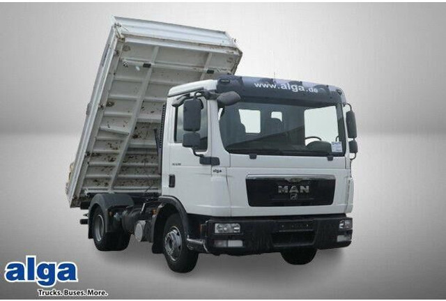 MAN 8.180 TGL BB 4x2, Meiller, 2x AHK, 3. Sitz - Самосвал: фото 1 MAN 8.180 TGL BB 4x2, Meiller, 2x AHK, 3. Sitz - Самосвал: фото 1