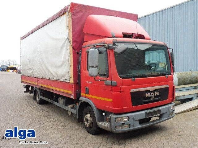 MAN TGL 8.180/LBW/Schiebeverdeck/Automatik - Тентованный грузовик: фото 1 MAN TGL 8.180/LBW/Schiebeverdeck/Automatik - Тентованный грузовик: фото 1