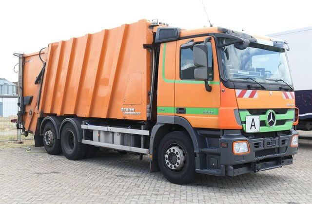 Mercedes-Benz 2532 L Actros 6c2, Faun, Zöller, 24m³, MP3, AC - Мусоровоз: фото 2 Mercedes-Benz 2532 L Actros 6c2, Faun, Zöller, 24m³, MP3, AC - Мусоровоз: фото 2