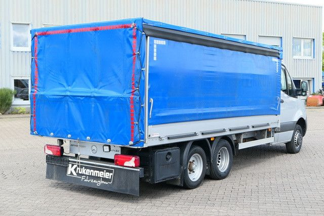 Mercedes-Benz 519 CDI Sprinter 6x2, 3.4to. NL, Klima, Navi - Тентованный фургон: фото 3 Mercedes-Benz 519 CDI Sprinter 6x2, 3.4to. NL, Klima, Navi - Тентованный фургон: фото 3