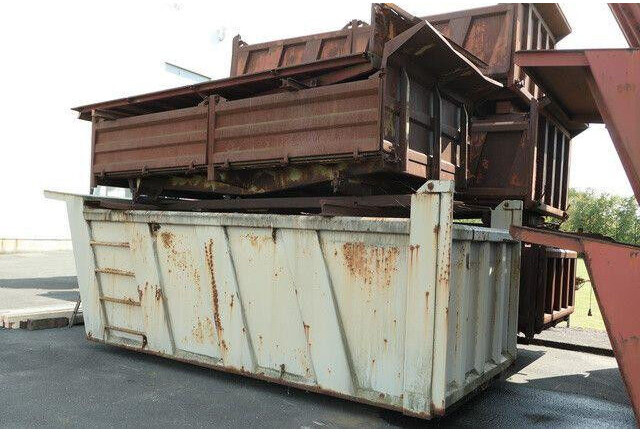 Stahl Hinterkippmulde ca. 17 cbm, Hilfsrahmen - Самосвал: фото 3 Stahl Hinterkippmulde ca. 17 cbm, Hilfsrahmen - Самосвал: фото 3