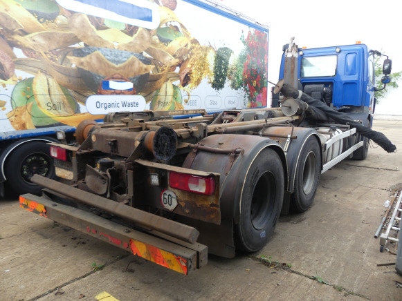 REF:7604 - Camion porte-container DAF FASCF 85 (2012-513.421 km) - Крюковой мультилифт: фото 3 REF:7604 - Camion porte-container DAF FASCF 85 (2012-513.421 km) - Крюковой мультилифт: фото 3