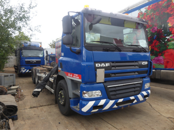 REF:7604 - Camion porte-container DAF FASCF 85 (2012-513.421 km) - Крюковой мультилифт: фото 2 REF:7604 - Camion porte-container DAF FASCF 85 (2012-513.421 km) - Крюковой мультилифт: фото 2