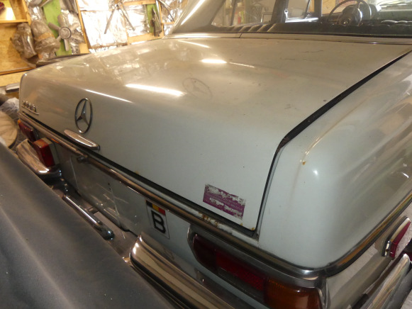 Voiture ancêtre Mercedes-Benz 280S (1972-83.435 km)(VIN: 10801610083599) - Легковой автомобиль: фото 3 Voiture ancêtre Mercedes-Benz 280S (1972-83.435 km)(VIN: 10801610083599) - Легковой автомобиль: фото 3