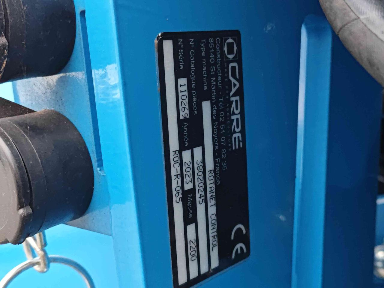 Carré Rotanet Control 6,5 - Техника для обработки почвы: фото 4 Carré Rotanet Control 6,5 - Техника для обработки почвы: фото 4