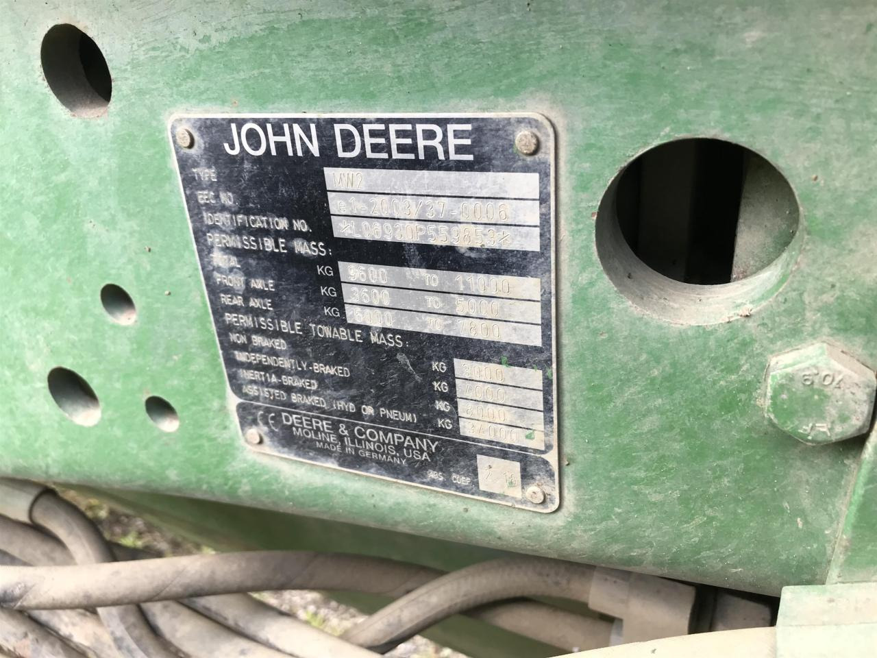 Трактор John Deere 6930 Premium: фото 12