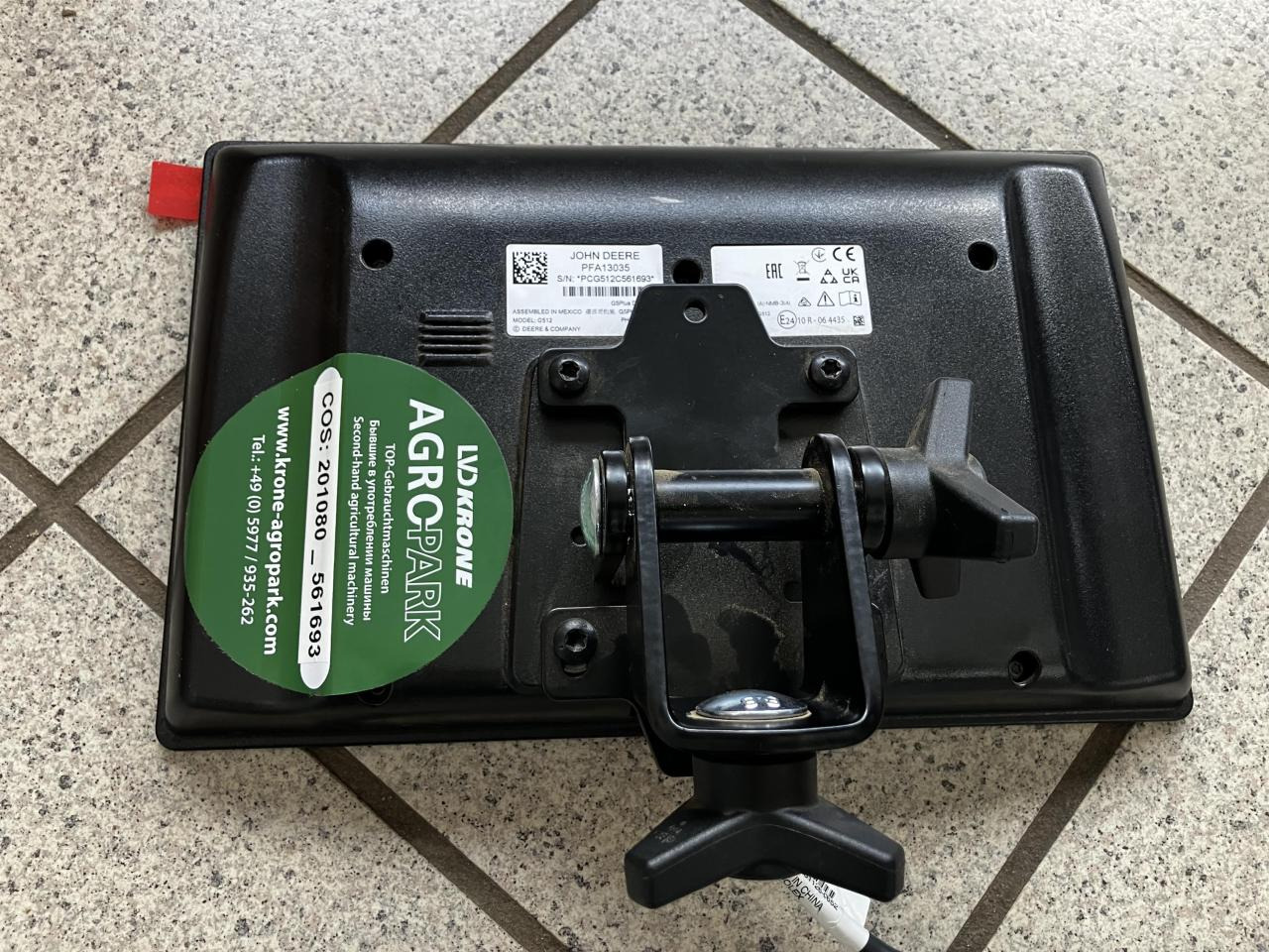 John Deere G5 Plus Zusatzdisplay - Система навигации для Сельскохозяйственной техники: фото 2 John Deere G5 Plus Zusatzdisplay - Система навигации для Сельскохозяйственной техники: фото 2