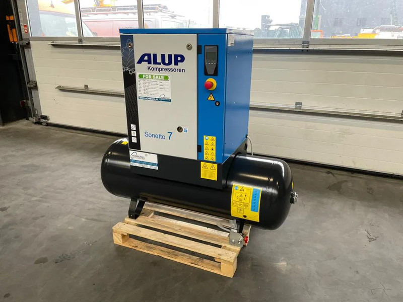 Alup Sonetto 7.5 + 200 Elektrische Schroefcompressor 5.5 kw 780 L / min 10 Bar - Воздушный компрессор: фото 4 Alup Sonetto 7.5 + 200 Elektrische Schroefcompressor 5.5 kw 780 L / min 10 Bar - Воздушный компрессор: фото 4