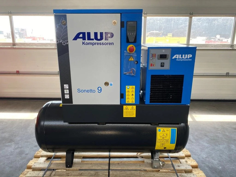 Alup Sonetto 9+ 270 Elektrische Schroefcompressor met ketel en droger 7.5 kW 980 L / min 10 Bar - Воздушный компрессор: фото 1 Alup Sonetto 9+ 270 Elektrische Schroefcompressor met ketel en droger 7.5 kW 980 L / min 10 Bar - Воздушный компрессор: фото 1