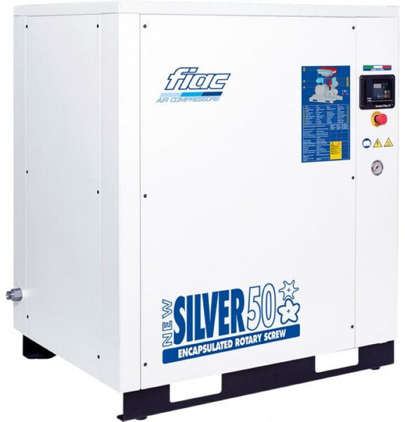 Fiac New Silver 50 Silent 37 kW 5000 L / min 10 Bar Elektrische Schroefcompressor - Воздушный компрессор: фото 1 Fiac New Silver 50 Silent 37 kW 5000 L / min 10 Bar Elektrische Schroefcompressor - Воздушный компрессор: фото 1