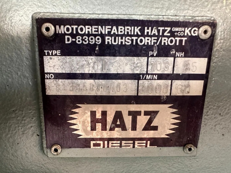 Hatz 3M40L Mecc Alte Spa 40 kVA generatorset ex Emergency ! 22 hours ! - Электрогенератор: фото 3 Hatz 3M40L Mecc Alte Spa 40 kVA generatorset ex Emergency ! 22 hours ! - Электрогенератор: фото 3