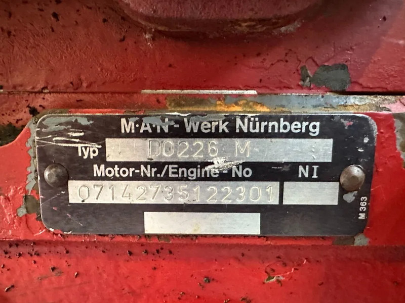 MAN D 0226 M 66 kW / 90 PK 6 cilinder diesel engine parts - Двигатель для Погрузочно-разгрузочной техники: фото 3 MAN D 0226 M 66 kW / 90 PK 6 cilinder diesel engine parts - Двигатель для Погрузочно-разгрузочной техники: фото 3