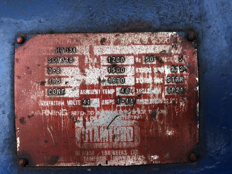 Mitsubishi S16N Stamford 1200 kVA generatorset - Электрогенератор: фото 3 Mitsubishi S16N Stamford 1200 kVA generatorset - Электрогенератор: фото 3