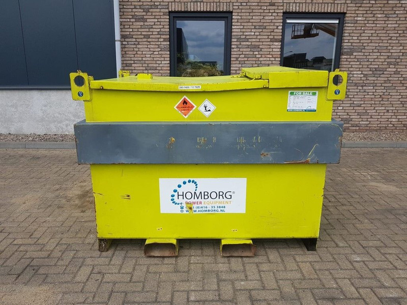 Dieseltank Steenbergen 2000 liter Kiwa IBC Dieseltank met handpomp - Резервуар для хранения: фото 1 Dieseltank Steenbergen 2000 liter Kiwa IBC Dieseltank met handpomp - Резервуар для хранения: фото 1