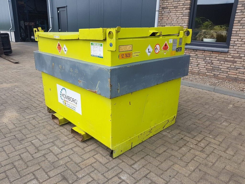 Dieseltank Steenbergen 2000 liter Kiwa IBC Dieseltank met handpomp - Резервуар для хранения: фото 2 Dieseltank Steenbergen 2000 liter Kiwa IBC Dieseltank met handpomp - Резервуар для хранения: фото 2