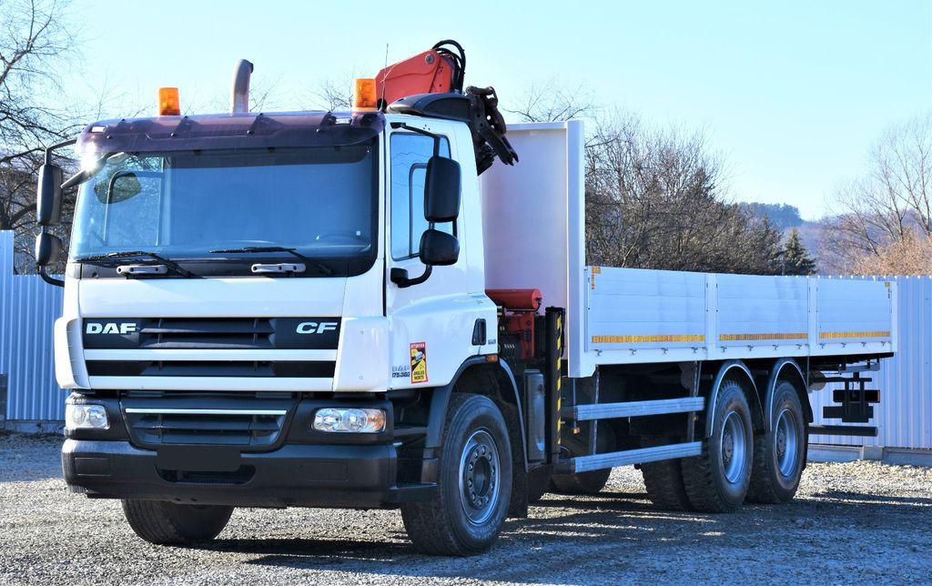 DAF CF 75.360 Pritsche 7,95 m + KRAN / FUNK * 6x4 DAF CF 75.360 Pritsche 7,95 m + KRAN / FUNK * 6x4 - Автоманипулятор, Грузовик бортовой/ Платформа: фото 4 DAF CF 75.360 Pritsche 7,95 m + KRAN / FUNK * 6x4 DAF CF 75.360 Pritsche 7,95 m + KRAN / FUNK * 6x4 - Автоманипулятор, Грузовик бортовой/ Платформа: фото 4