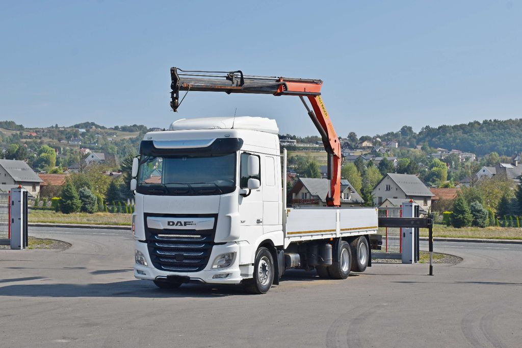 DAF XF 530 Pritsche 6,30 m + PK 15500 * TOPZUSTAND - Автоманипулятор: фото 2 DAF XF 530 Pritsche 6,30 m + PK 15500 * TOPZUSTAND - Автоманипулятор: фото 2