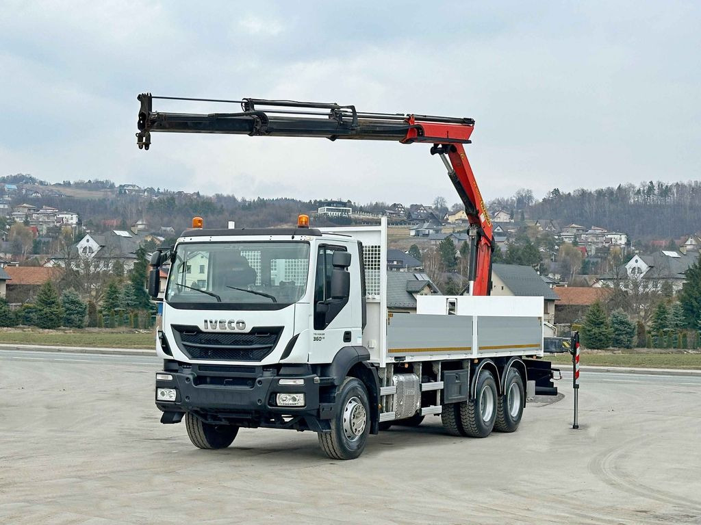 Iveco TRAKKER 360 * PRITSCHE 6,80* PK 16002 B+FUNK*6x4 - Автоманипулятор, Грузовик бортовой/ Платформа: фото 2 Iveco TRAKKER 360 * PRITSCHE 6,80* PK 16002 B+FUNK*6x4 - Автоманипулятор, Грузовик бортовой/ Платформа: фото 2