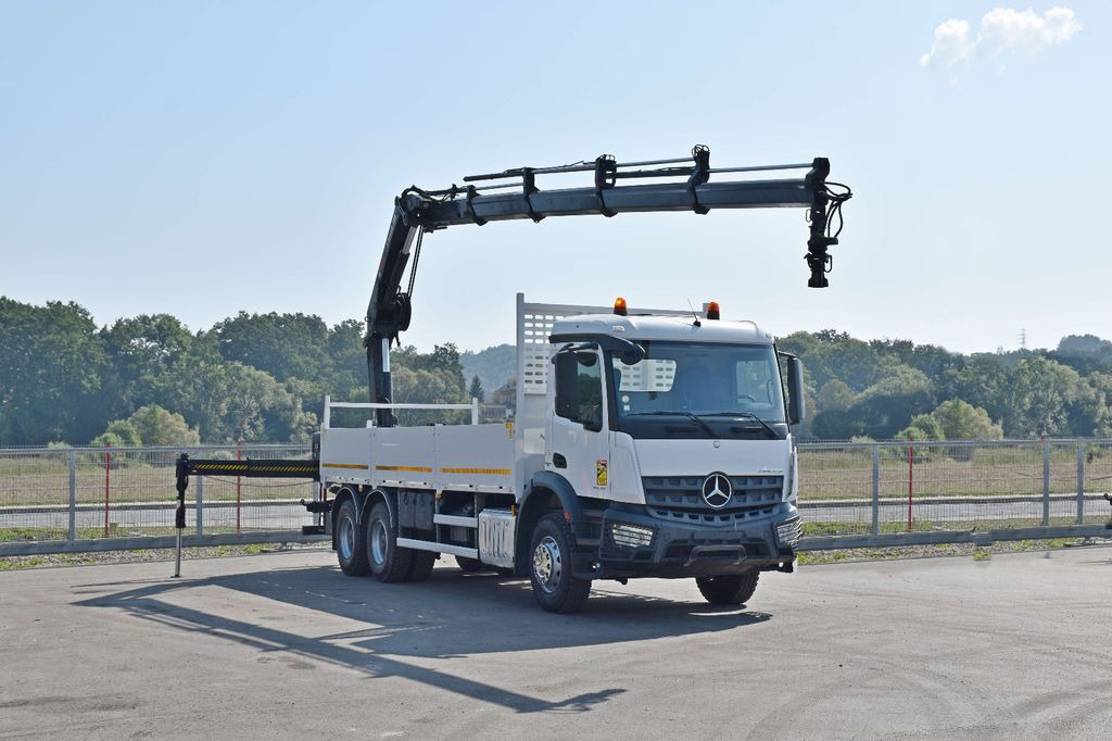 Mercedes-Benz ACTROS 2636 *HIAB X-HIDUO 188 ES-4/FUNK + * 6x4 - Автоманипулятор, Грузовик бортовой/ Платформа: фото 2 Mercedes-Benz ACTROS 2636 *HIAB X-HIDUO 188 ES-4/FUNK + * 6x4 - Автоманипулятор, Грузовик бортовой/ Платформа: фото 2