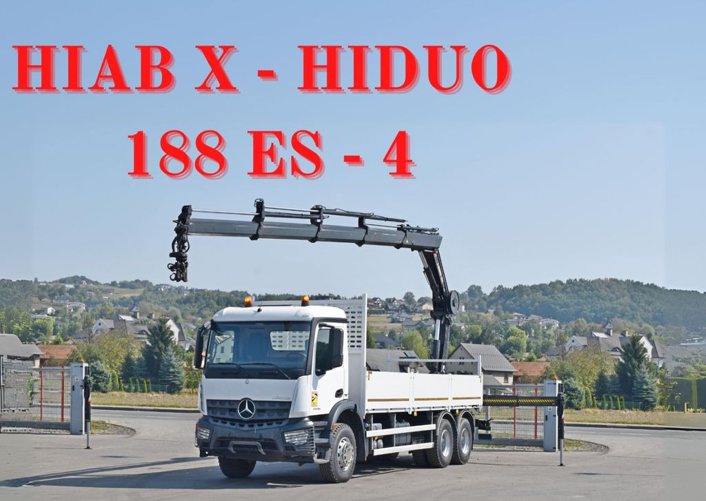 Mercedes-Benz ACTROS 2636 *HIAB X-HIDUO 188 ES-4/FUNK + * 6x4 - Автоманипулятор, Грузовик бортовой/ Платформа: фото 1 Mercedes-Benz ACTROS 2636 *HIAB X-HIDUO 188 ES-4/FUNK + * 6x4 - Автоманипулятор, Грузовик бортовой/ Платформа: фото 1
