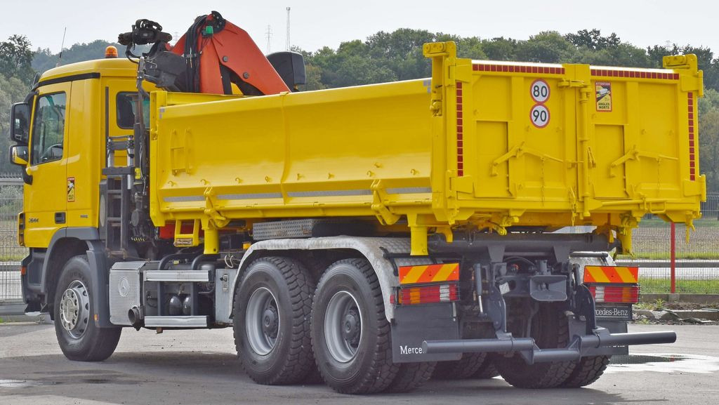 Самосвал, Автоманипулятор Mercedes-Benz ACTROS 2644 * PK 16001 - K A/FUNK * 6x4: фото 8