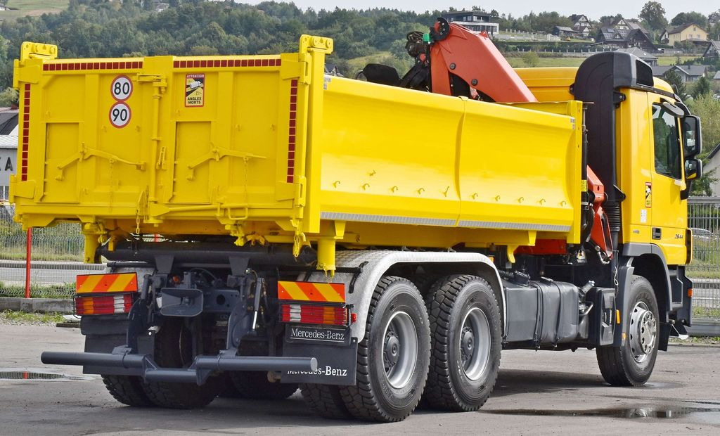 Самосвал, Автоманипулятор Mercedes-Benz ACTROS 2644 * PK 16001 - K A/FUNK * 6x4: фото 7