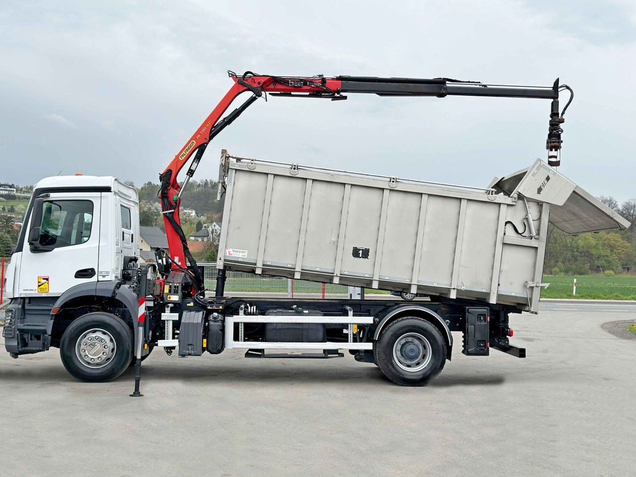 Mercedes-Benz AROCS 1830* KIPPER 5,00m * PK 7.501 SLD A + FUNK - Самосвал, Автоманипулятор: фото 5 Mercedes-Benz AROCS 1830* KIPPER 5,00m * PK 7.501 SLD A + FUNK - Самосвал, Автоманипулятор: фото 5