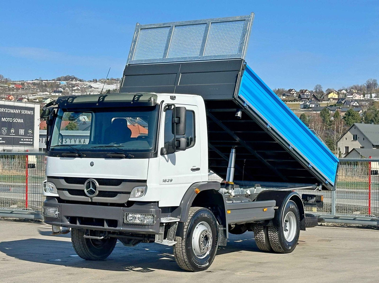Mercedes-Benz AXOR 1629 * KIPPER 4,80 m * 4x4 * TOPZUSTAND - Самосвал, Автоманипулятор: фото 2 Mercedes-Benz AXOR 1629 * KIPPER 4,80 m * 4x4 * TOPZUSTAND - Самосвал, Автоманипулятор: фото 2