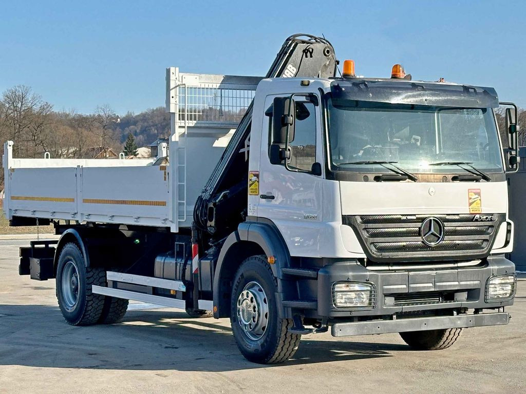 Mercedes-Benz AXOR 1828*HIAB 122 BS-3 HIDUO + FUNK *TOPZUSTAND - Автоманипулятор, Самосвал: фото 4 Mercedes-Benz AXOR 1828*HIAB 122 BS-3 HIDUO + FUNK *TOPZUSTAND - Автоманипулятор, Самосвал: фото 4