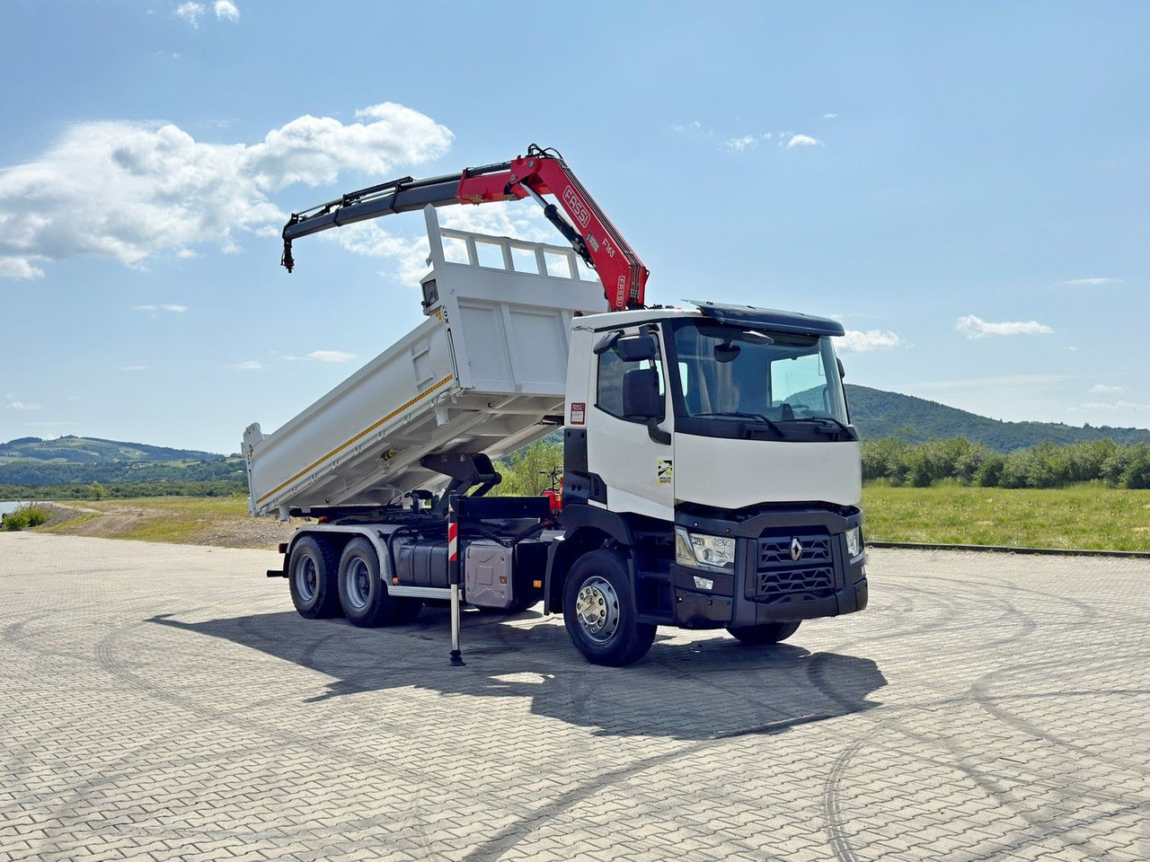 Renault C 430 * FASSI F165A.0.23 + FUNK * 6x4 - Самосвал, Автоманипулятор: фото 2 Renault C 430 * FASSI F165A.0.23 + FUNK * 6x4 - Самосвал, Автоманипулятор: фото 2