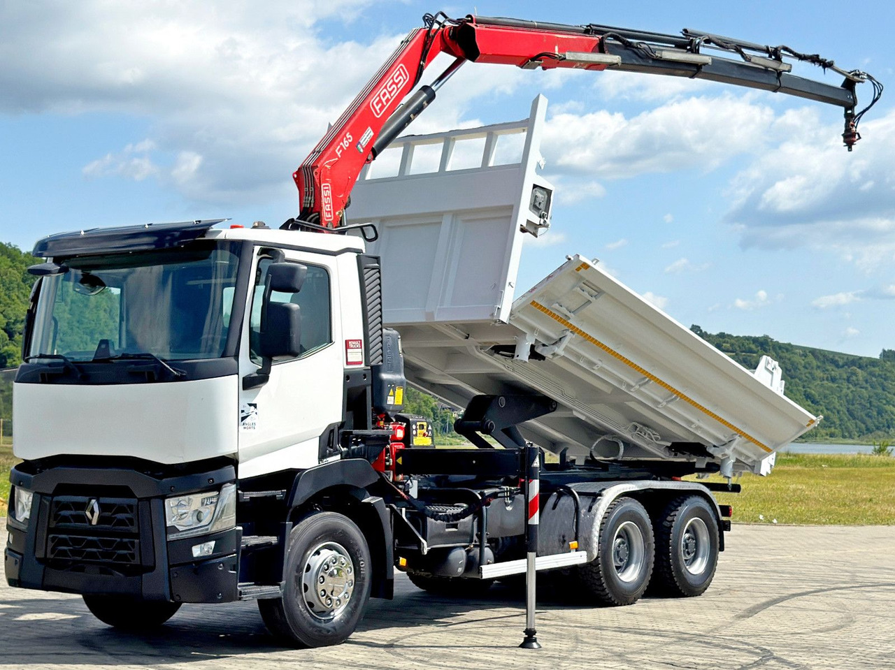 Renault C 430 * FASSI F165A.0.23 + FUNK * 6x4 - Самосвал, Автоманипулятор: фото 3 Renault C 430 * FASSI F165A.0.23 + FUNK * 6x4 - Самосвал, Автоманипулятор: фото 3