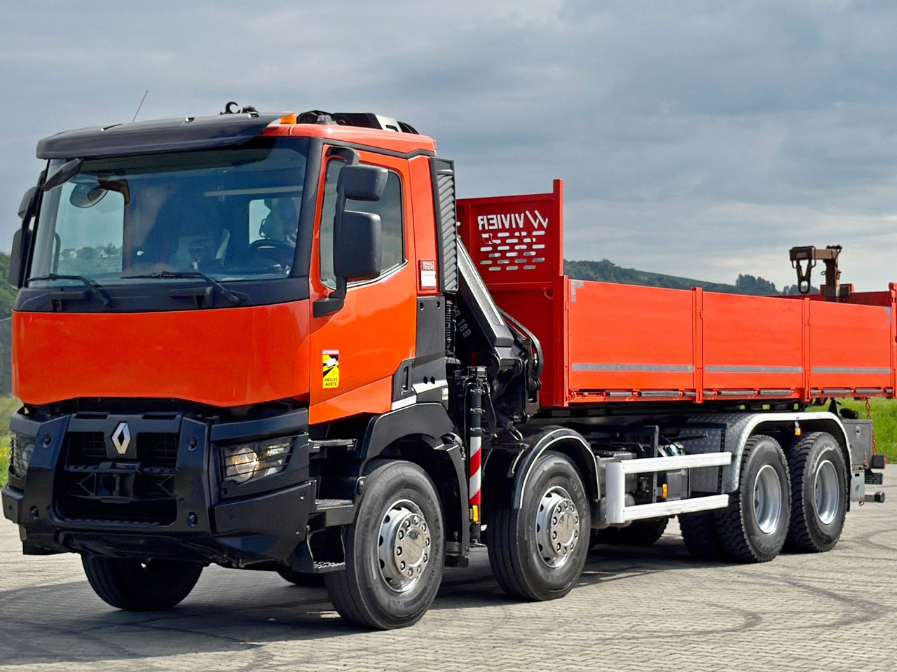 Renault C 430 *KIPPER 6,80m* HIAB X-HIDUO 188 ES-4 * 8x4 - Самосвал, Автоманипулятор: фото 4 Renault C 430 *KIPPER 6,80m* HIAB X-HIDUO 188 ES-4 * 8x4 - Самосвал, Автоманипулятор: фото 4