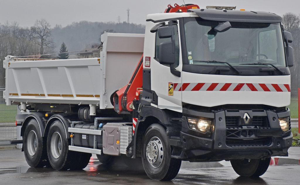 Renault C380 *KIPPER 5,10 m* FASSI F175A.0.22+FUNK /6x4 - Автоманипулятор, Самосвал: фото 4 Renault C380 *KIPPER 5,10 m* FASSI F175A.0.22+FUNK /6x4 - Автоманипулятор, Самосвал: фото 4