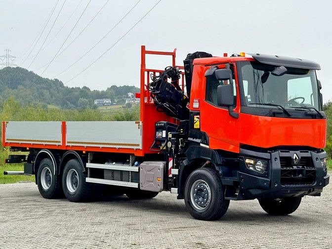Renault K 380 * HIAB 166 BS-3 HIDUO + FUNK* 6x4 - Автоманипулятор: фото 4 Renault K 380 * HIAB 166 BS-3 HIDUO + FUNK* 6x4 - Автоманипулятор: фото 4