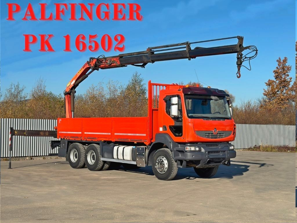 Renault KERAX 410 *PK 16502 + FUNK / 6x4 * TOP - Автоманипулятор: фото 1 Renault KERAX 410 *PK 16502 + FUNK / 6x4 * TOP - Автоманипулятор: фото 1