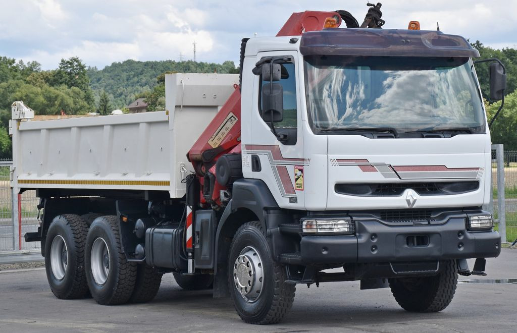 Renault KERAX 420 DXI* HMF 1563 K3 + FUNK/6x4 - Самосвал: фото 4 Renault KERAX 420 DXI* HMF 1563 K3 + FUNK/6x4 - Самосвал: фото 4